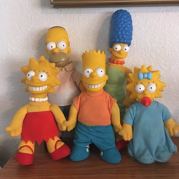Other - Simpson's Plush Doll Family